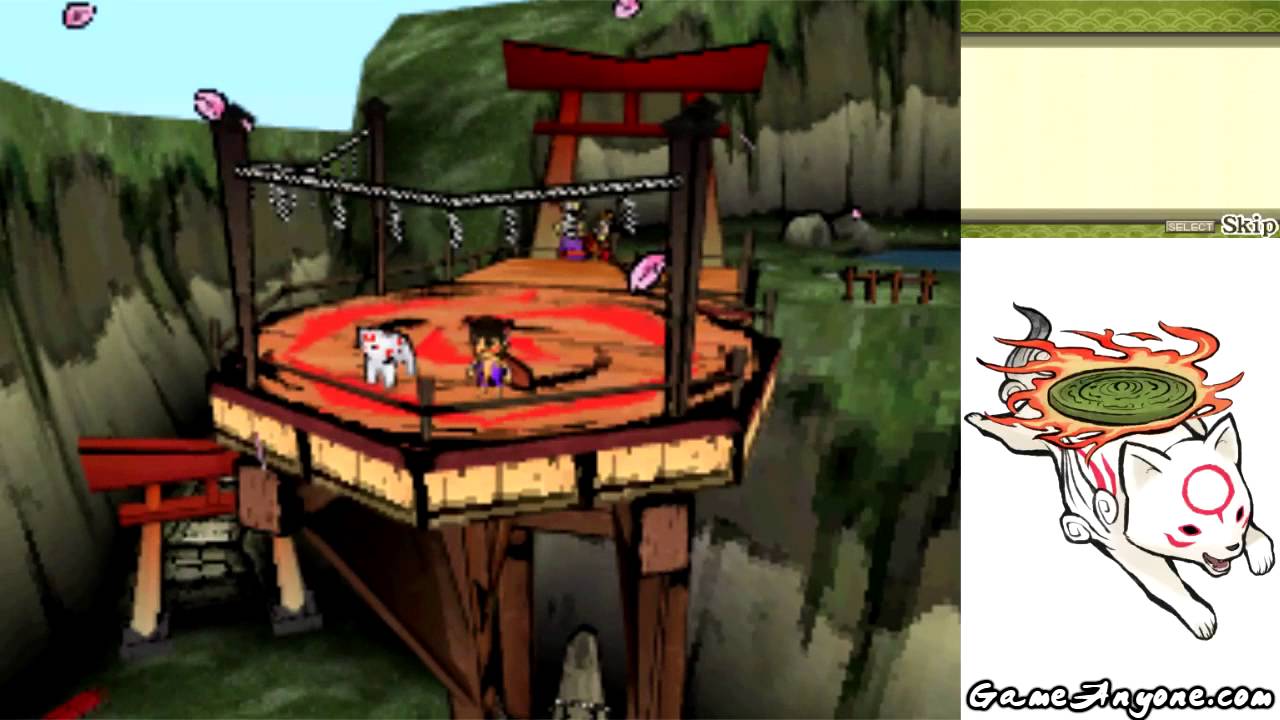 Ōkamiden (NDS Gameplay)